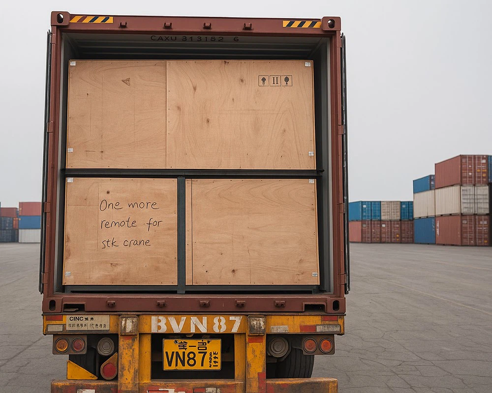 Crane delivery Crane delivery